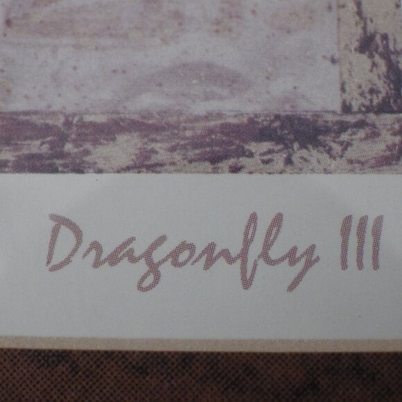 COPY - Wood Framed Dragonfly III Print/Pamala Gladding - Picture 6 of 6